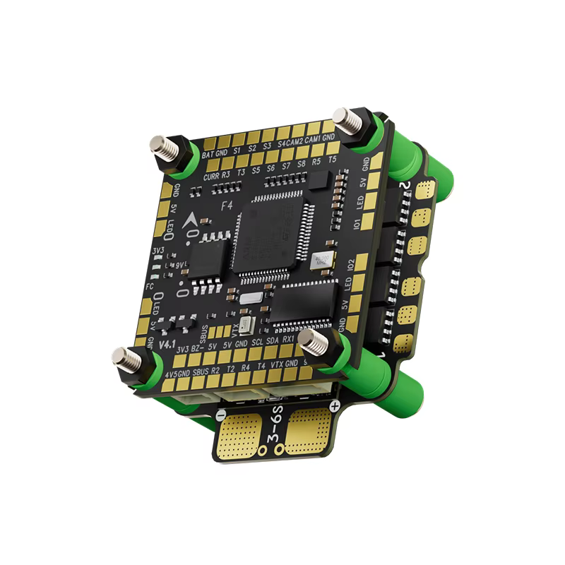 Aocoda PFLY F460 F405 V4 60A AM32 Stack ESC/FC Flight Controller for RC FPV Drone - Image 1