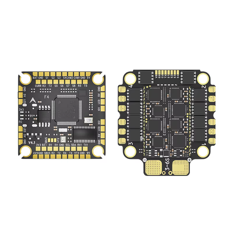 Aocoda PFLY F460 F405 V4 60A AM32 Stack ESC/FC Flight Controller for RC FPV Drone - Image 3