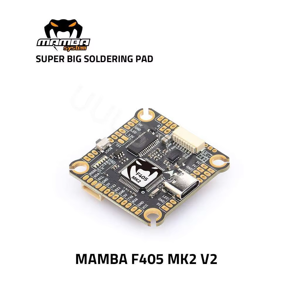 MAMBA F405MK2 V2 Flight Controller Betaflight F4 Mamba Flight Controller With OSD VTX 30mm for RC FPV Racing Drone detail 2