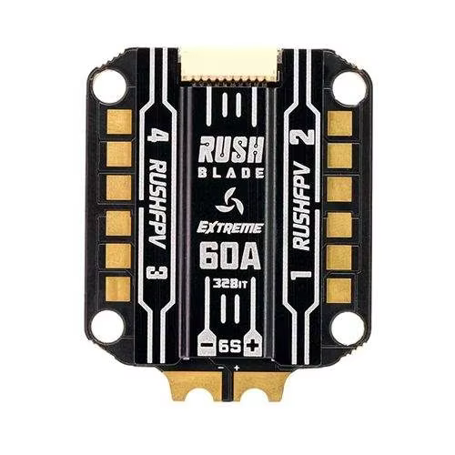 RUSHFPV RUSH BLADE V2 F722 Analog / Digital Flight Controller Extreme 60A 128K BLHELI32 4in1 ESC Stack Speedybee F405 V3 detail 2